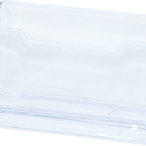 PRZYBORNIK NA WIZYTÓWKI 110X45X55MM, TRANSPARENT