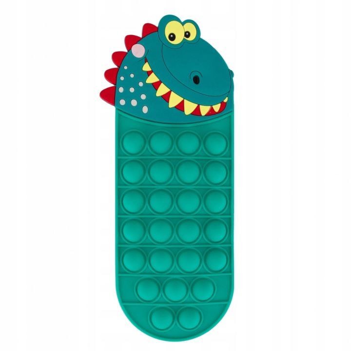 Piórnik silikon POP-IT DINO - obrazek 2