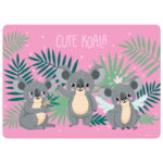 PODKŁADKA LAMINOWANA KOALA 10