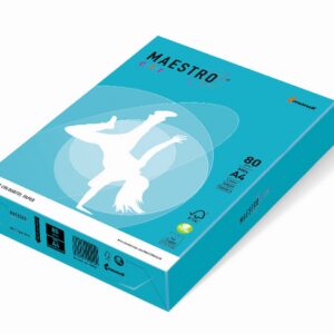 PAPIER KSERO BŁĘKITNY A4 80g 500ark MAESTRO
