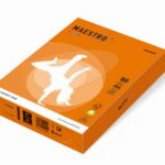 PAPIER KSERO POMARAŃCZOWY A4 80g 500ark MAESTRO