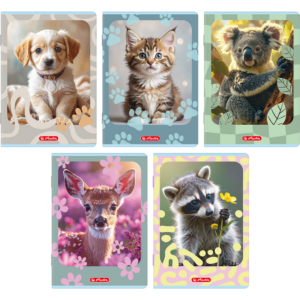ZESZYT A5/32K = 70G ANIMALS