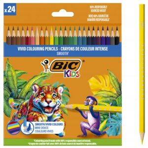 KREDKI DREWNIANE KIDS SMOOTH ECO 24SZT