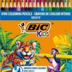 KREDKI OŁÓWKOWE DREWNIANE 48 SZT KIDS SMOOTH