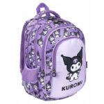PLECAK 28X41X14 1ZAM 5KIESZ KUROMI VIOLET FOL