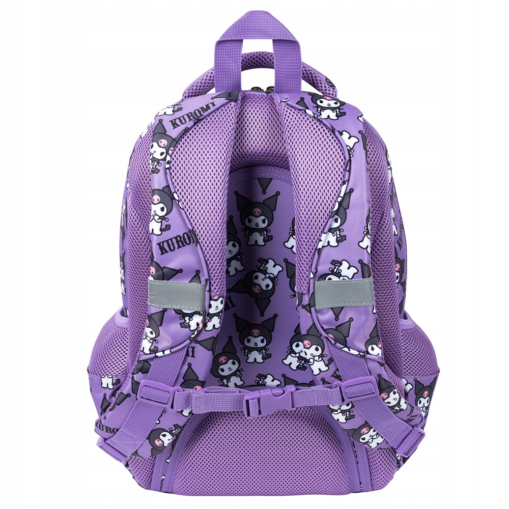 PLECAK 28X41X14 1ZAM 5KIESZ KUROMI VIOLET FOL - obrazek 3