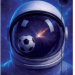 TECZKA Z GUMKĄ A4 350g COSMO BALL ASTRO BLUE