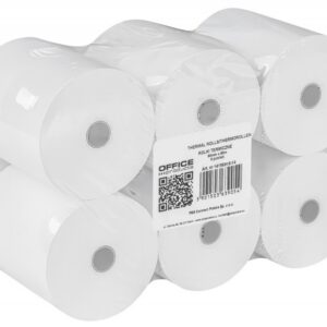 ROLKI TERMICZNE OFFICE PRODUCTS, 80MM X 80M, GR...